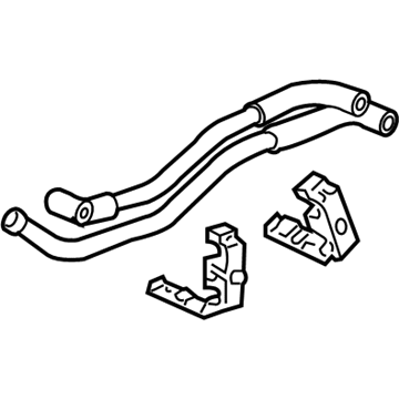 Honda 17743-TM8-L01 Tube Assy. B, Drain