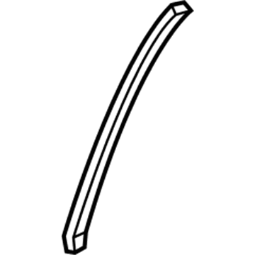 GM 22690231 Weatherstrip Asm, Rear Side Door Rear Auxiliary