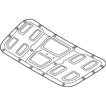 Hyundai 81125-C1000 Pad-Hood Insulating