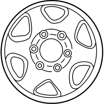 Nissan 40300-0W318 Wheel Assy-Disk