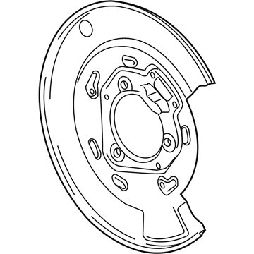 GM 20921105 Backing Plate