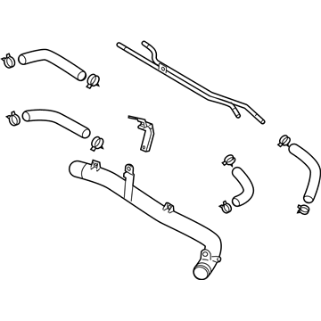 Kia 254703C800 Pipe & Hose Assembly, Inner