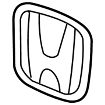 Honda 75701-SZA-A00 Emblem, Rear (H)