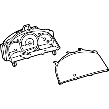 Toyota 83800-AA070 Cluster Assembly