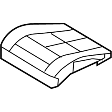 Ford 7L1Z-78632A23-A Seat Cushion Pad