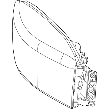 Mopar 55277410AG Headlamp-Headlamp Park And Turn