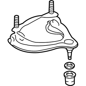 Honda 51460-SR3-023 Arm Assembly, Left Front (Upper)