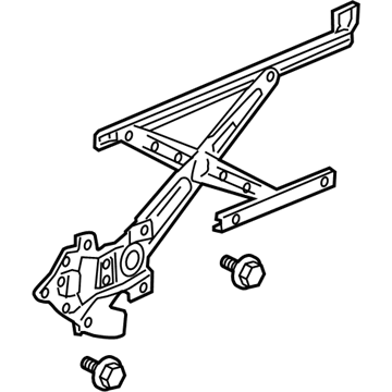 Honda 72211-TM8-003 Regulator Assembly, Right Front Door