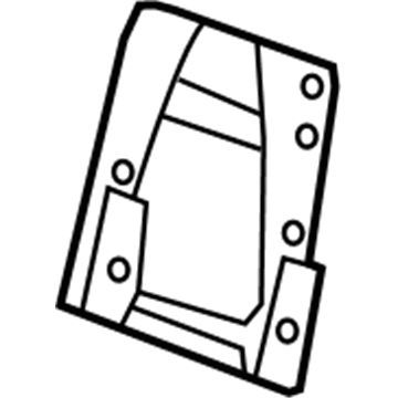 GM 88941125 Seat Back Panel