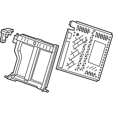 GM 22873348 Seat Back Frame