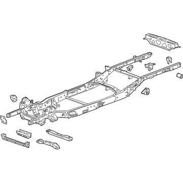 GM 84916023 Frame Assembly