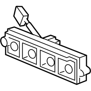 Honda 34272-SJC-A01 Cover, High Mount Stop