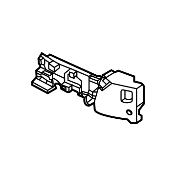 Hyundai 86521-L0000 ABSORBER-Front Bumper Energy, L