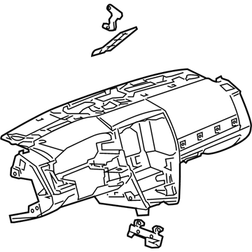 GM 89045028 Instrument Panel