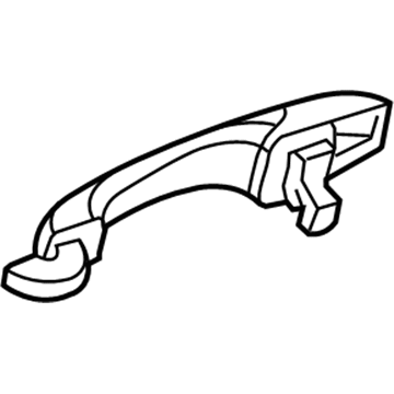 Mopar WC83TZZAH Handle-Exterior Door