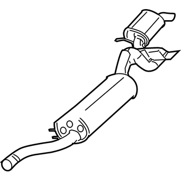 Mopar 4877538AI MUFFLER-Exhaust