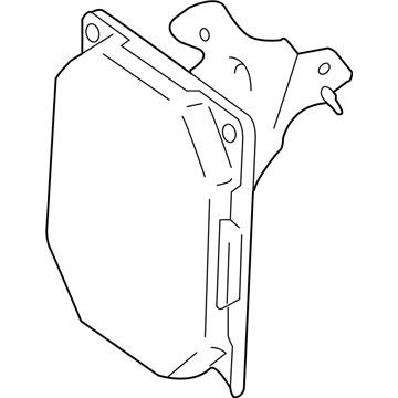 Lexus 86470-50050 Driver Monitor Computer Assembly