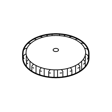 BMW 71-15-6-756-072 Handwheel