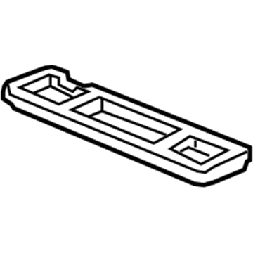 Honda 77335-SJC-A11ZB Mat, Passenger Tray *NH607L* (TU DARK GRAY)