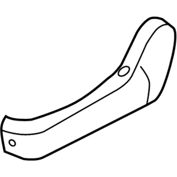 Hyundai 88064-4D010-CS Shield Cover-Front Seat Passenger Inner