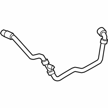BMW 17-12-9-894-777 LINE FROM RADIATOR