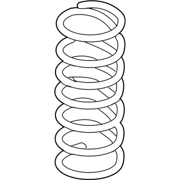 Nissan 55020-7S621 Spring-Rear Suspension