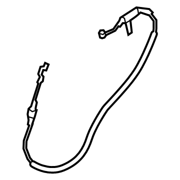 BMW 51-22-7-474-336 BOWDEN CABLE, OUTSIDE DOOR H