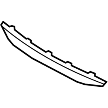 Nissan 62256-6AV0A Grille-Front Bumper