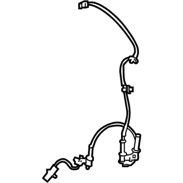 Kia 59810A7300 Sensor Assembly-Abs Front Wheel