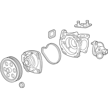 GM 12690253 Water Pump