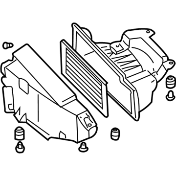 Nissan 16528-2Y000 Body Assembly-Air Cleaner