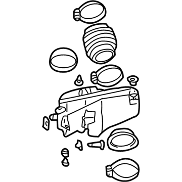 Nissan 16576-2Y00A Duct Assembly - Air