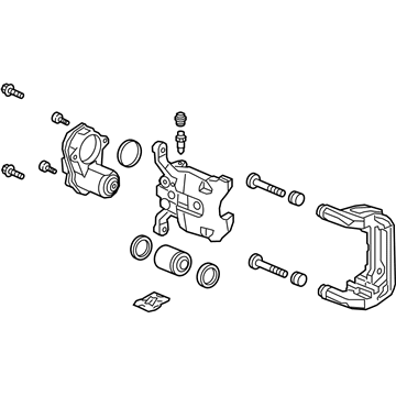 Honda 43018-TRT-A11 Caliper Sub-Assembly