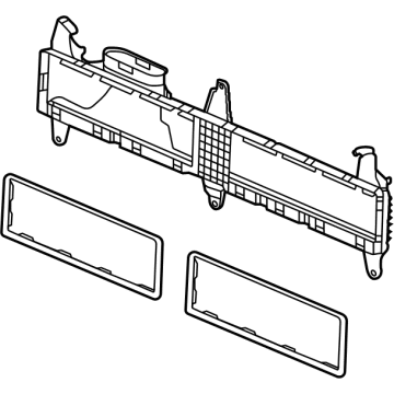 Honda 1J645-5RD-H00 DUCT COMP, RR