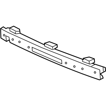 Honda 71170-S2A-010 Absorber, FR. Bumper