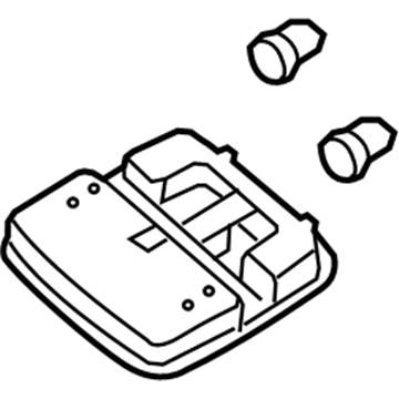 Hyundai 92800-3K000-QS Overhead Console Lamp Assembly