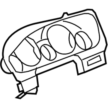 GM 22882596 Cluster Bezel