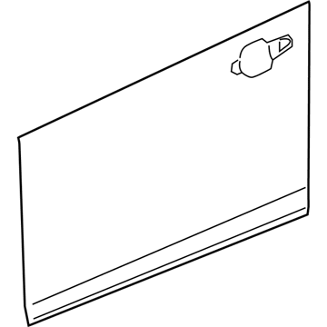 GM 25830158 Panel Asm-Front Side Door Outer