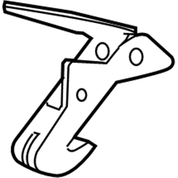 GM 92202947 Latch-Hood Secondary