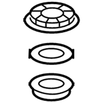 Honda 17046-TA6-A00 Nut & Gasket Set, Fuel Lock