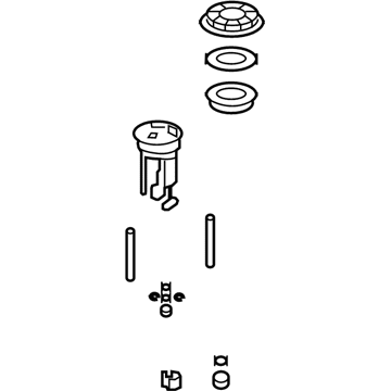 Honda 17048-TA0-L00 Filter Set, Fuel