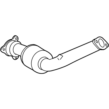 GM 22939746 Converter & Pipe