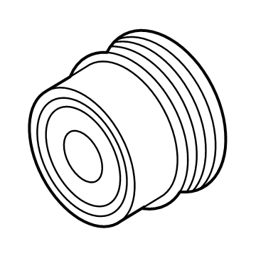Ford MB3Z-10344-A PULLEY