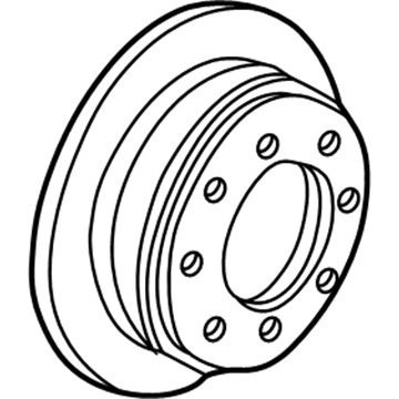 Honda 42510-TA0-A02 Disk, Rear Brake