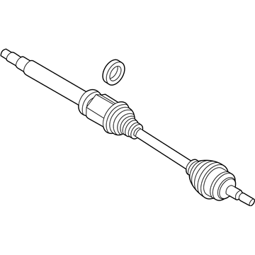 Ford LX6Z-3B436-L SHAFT - FRONT AXLE