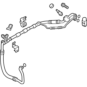 Kia 97775B2010 Suction & Liquid Tube Assembly