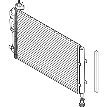 Kia 97606B2001 Condenser Assembly-Cooler