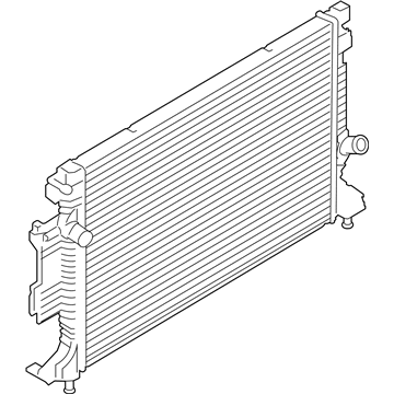 Ford LX6Z-8005-M RADIATOR ASY