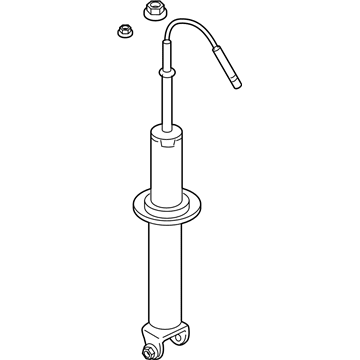 Nissan E6210-6AV1B Shock Absorber Kit-Rear