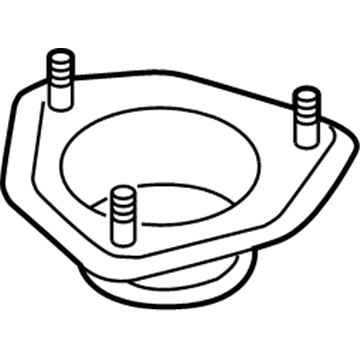 Nissan 54320-JF02B INSULATOR Assembly-Shock ABSORBER Mounting